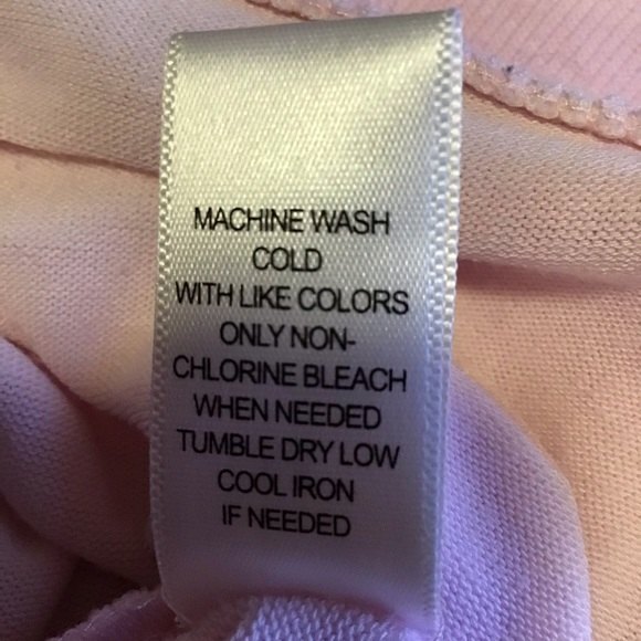 LA Hearts Long Sleeve Light Pink Sweater - Picture 8 of 8